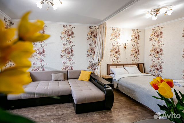 

1-к. квартира, 41 м², 2 кровати