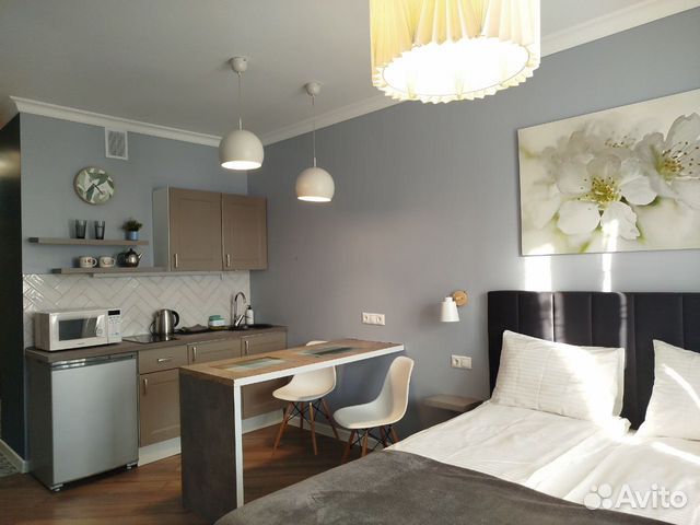 

Квартира-студия, 28 м², 1 кровать