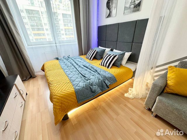 

1-к. квартира, 42,6 м², 2 кровати