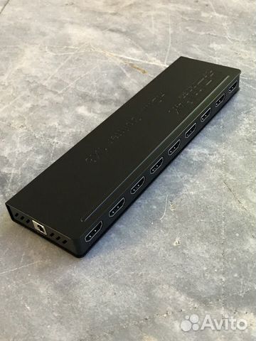 Hdmi Splitter делитель на 8 выходов 3D чёрный Hdmi Splitter делитель на 8 выходов 3D чёрный