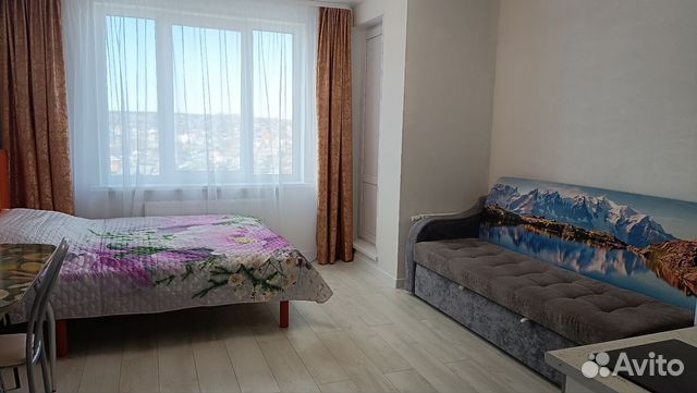 

Квартира-студия, 24 м², 2 кровати