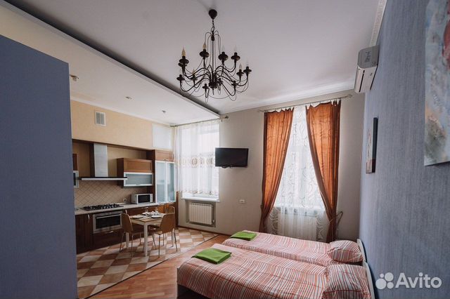 

Квартира-студия, 30 м², 3 кровати