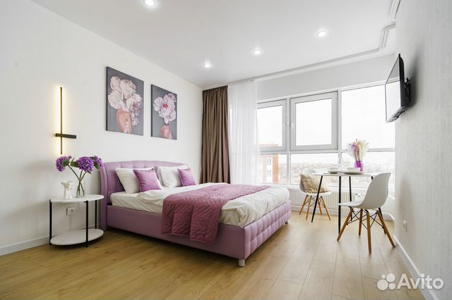 

Квартира-студия, 30 м², 1 кровать