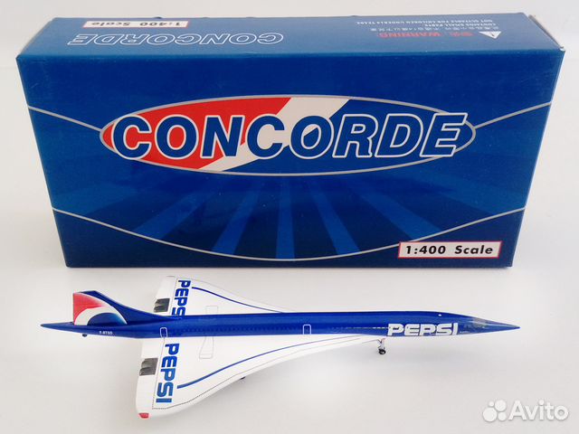 Concorde Air France (F-btsd) pepsi 1:400 Phoenix