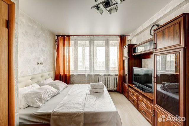 

1-к. квартира, 40 м², 2 кровати