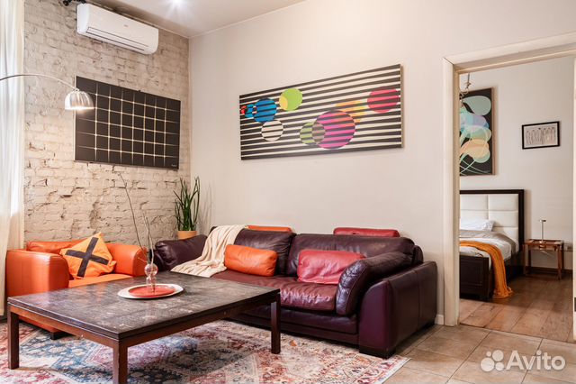 

1-к. квартира, 47 м², 2 кровати