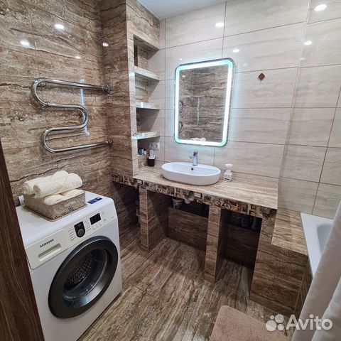 

1-к. квартира, 53 м², 2 кровати
