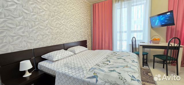 

Квартира-студия, 30 м², 1 кровать