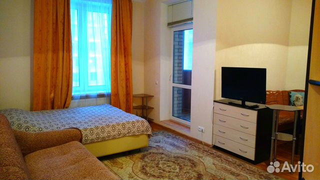 

Квартира-студия, 35 м², 2 кровати