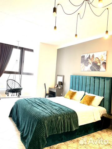 

1-к. квартира, 55 м², 3 кровати