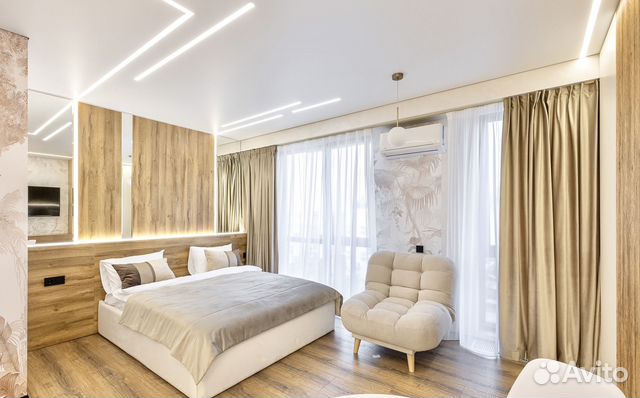 

1-к. квартира, 32 м², 2 кровати