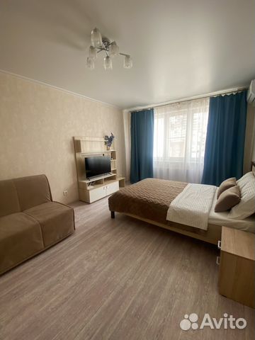 

1-к. квартира, 39 м², 2 кровати