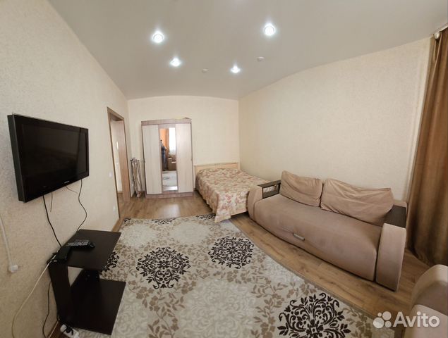 

1-к. квартира, 40 м², 2 кровати