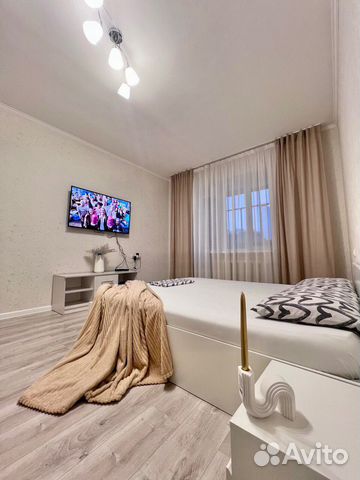 

1-к. квартира, 59 м², 3 кровати
