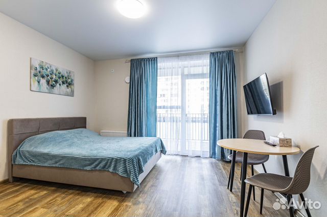 

Квартира-студия, 30 м², 2 кровати