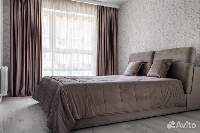 

1-к. квартира, 42 м², 2 кровати