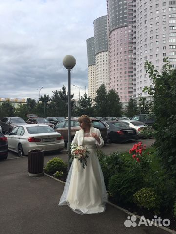 Свадебное платье+ шубка Свадебное платье+ шубка