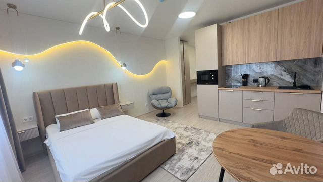

Квартира-студия, 29 м², 1 кровать