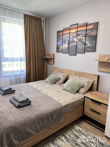 

1-к. квартира, 32,9 м², 2 кровати