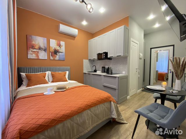 

Квартира-студия, 21 м², 1 кровать