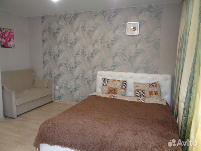 

Квартира-студия, 27 м², 2 кровати