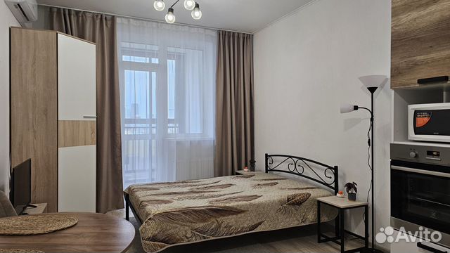 

Квартира-студия, 29 м², 1 кровать