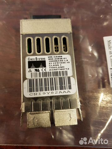 Трансивер Cisco WS-G5486 Трансивер Cisco WS-G5486