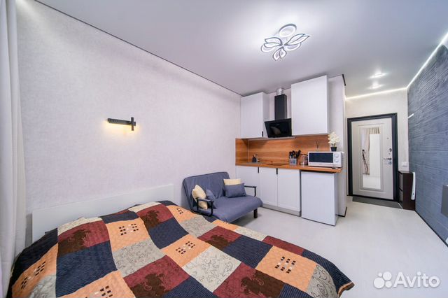 

Квартира-студия, 26 м², 2 кровати