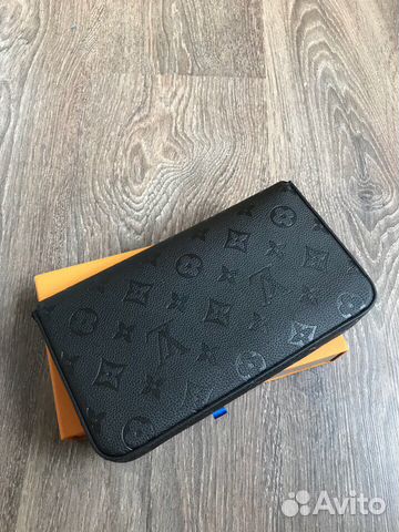 Клатч Louis Vuitton Felicie кошелёк LV чёрный