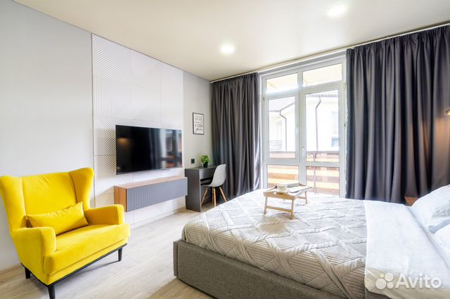 

Квартира-студия, 30 м², 1 кровать