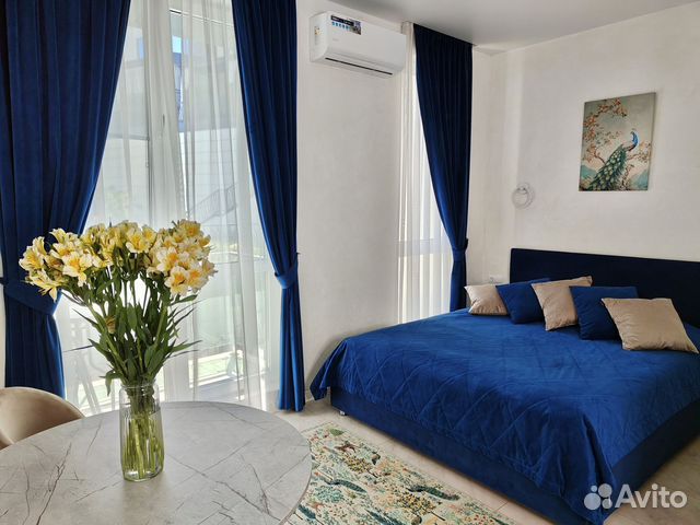 

Квартира-студия, 27 м², 2 кровати