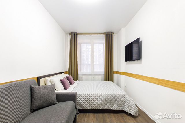

1-к. квартира, 40 м², 2 кровати
