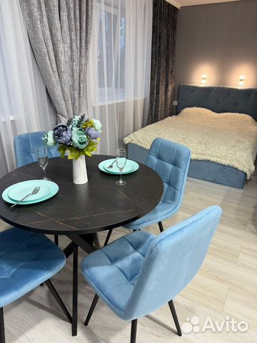 

Квартира-студия, 30 м², 2 кровати
