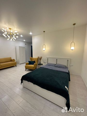 

1-к. квартира, 45 м², 2 кровати