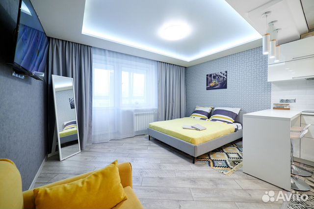 

Квартира-студия, 28,9 м², 2 кровати