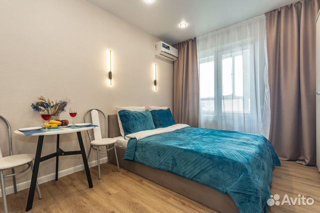 

Квартира-студия, 25 м², 2 кровати