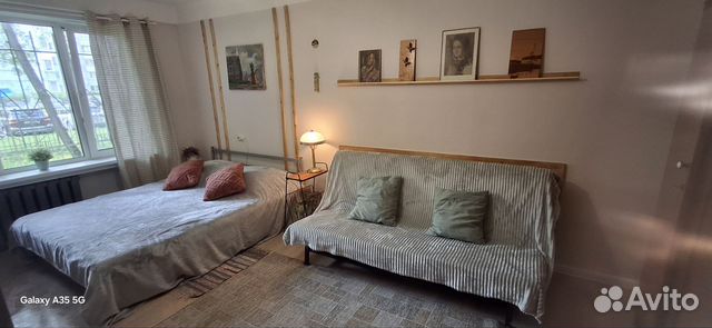 

1-к. квартира, 32 м², 2 кровати