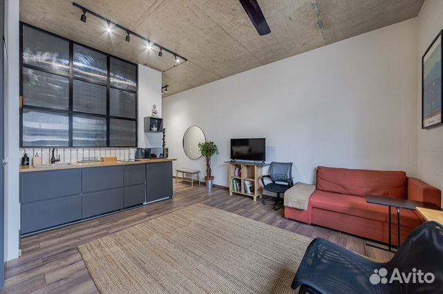 

Квартира-студия, 28 м², 2 кровати