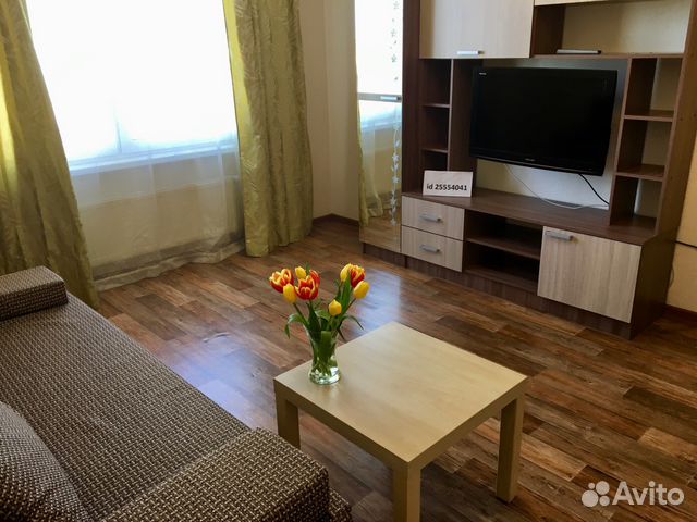 

1-к. квартира, 42 м², 2 кровати