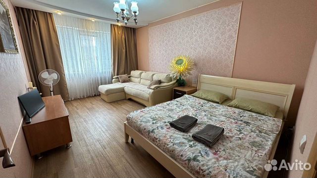 

1-к. квартира, 40 м², 2 кровати