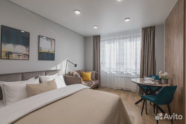 

Квартира-студия, 22 м², 1 кровать