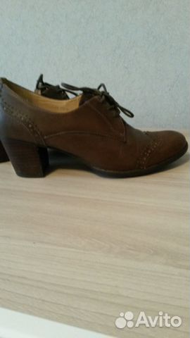 Ботинки туфли ботильоны Francesco Donni кожа