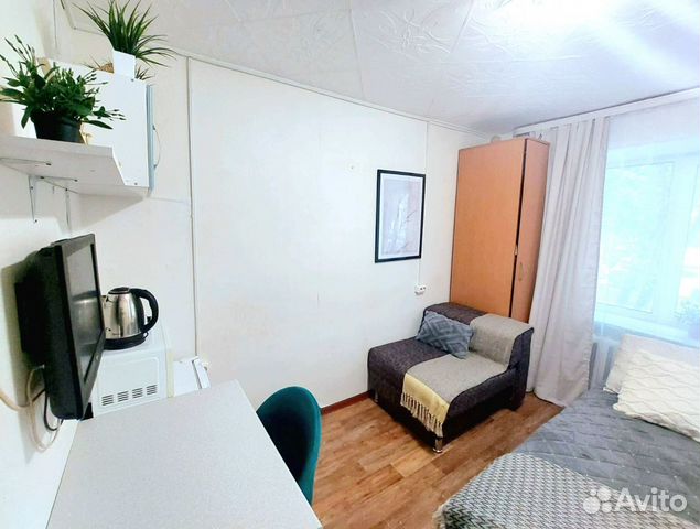 

Квартира-студия, 16 м², 2 кровати