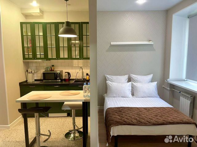

Квартира-студия, 25 м², 2 кровати