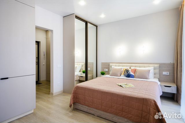 

Квартира-студия, 30 м², 1 кровать