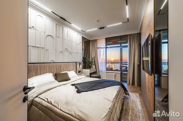 

1-к. квартира, 55 м², 2 кровати