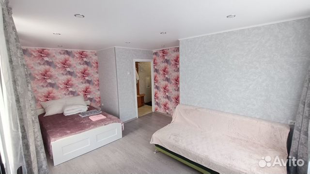 

1-к. квартира, 32 м², 2 кровати