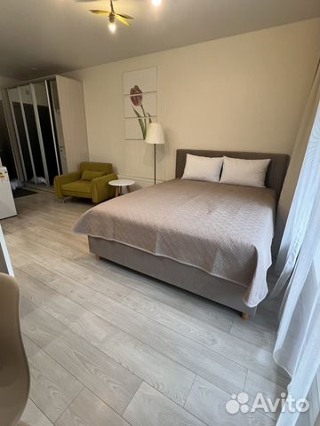

Квартира-студия, 30 м², 2 кровати