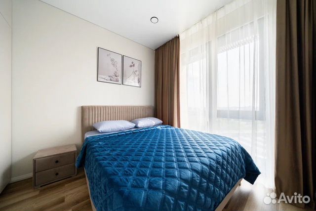 

1-к. квартира, 40 м², 2 кровати