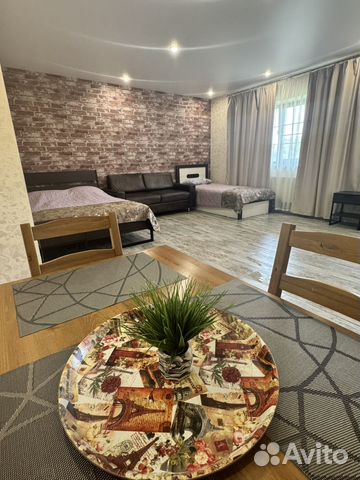 

Квартира-студия, 36 м², 2 кровати